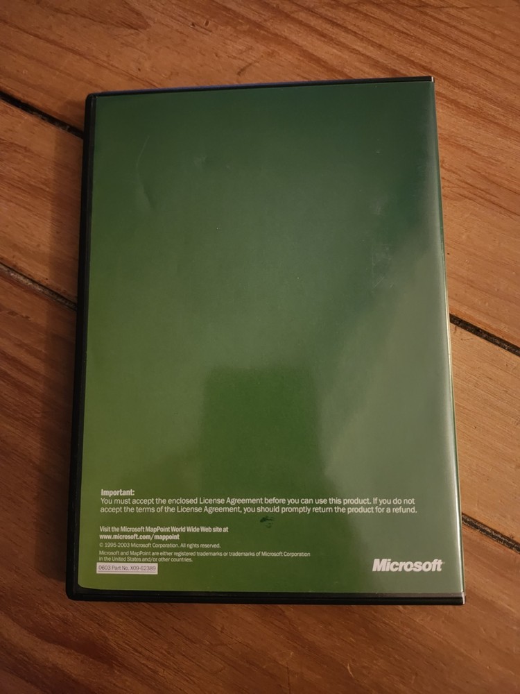 Microsoft MapPoint 2004