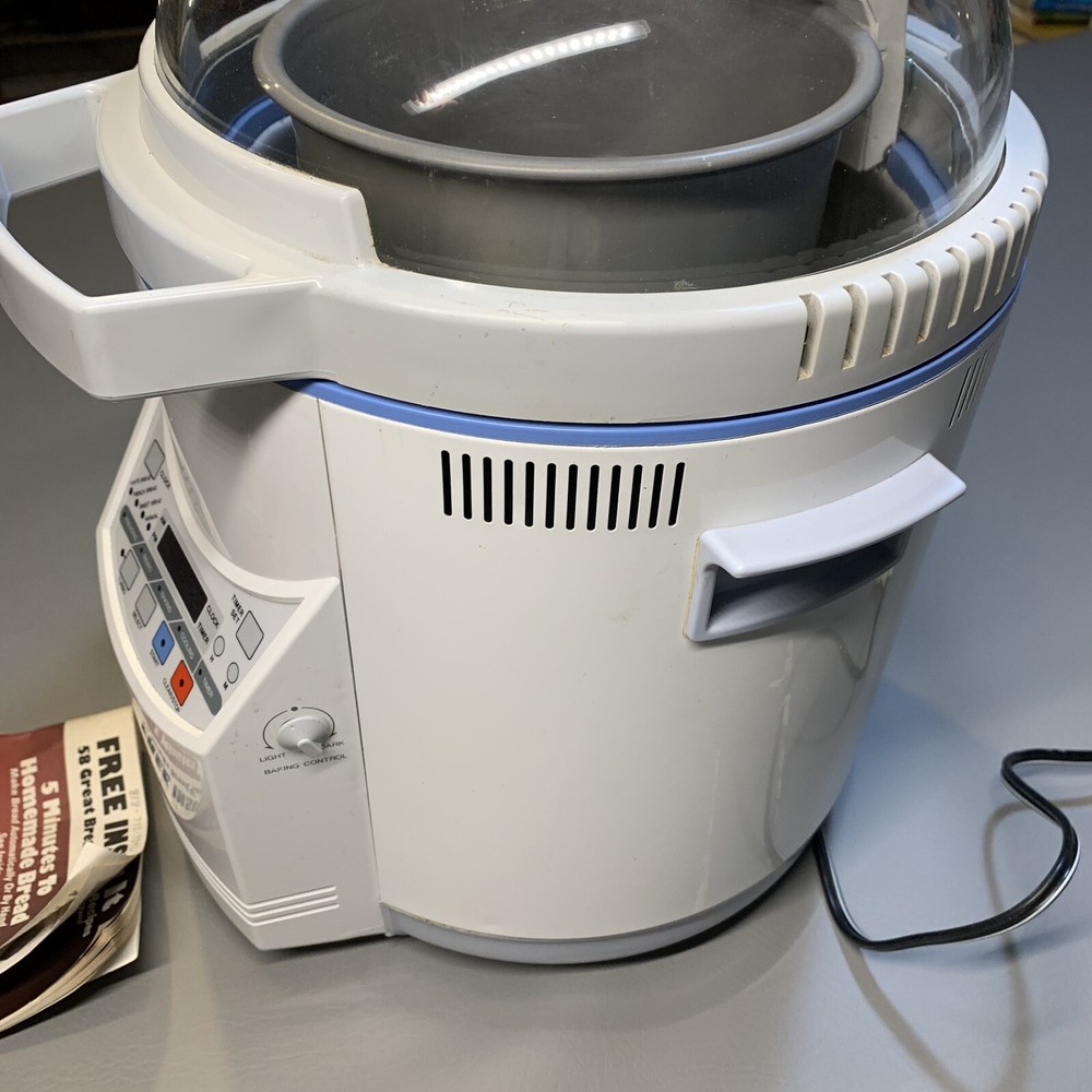 DAK Turbo Baker II FAB-2000 Bread Machine & Dough Maker - Works Great!
