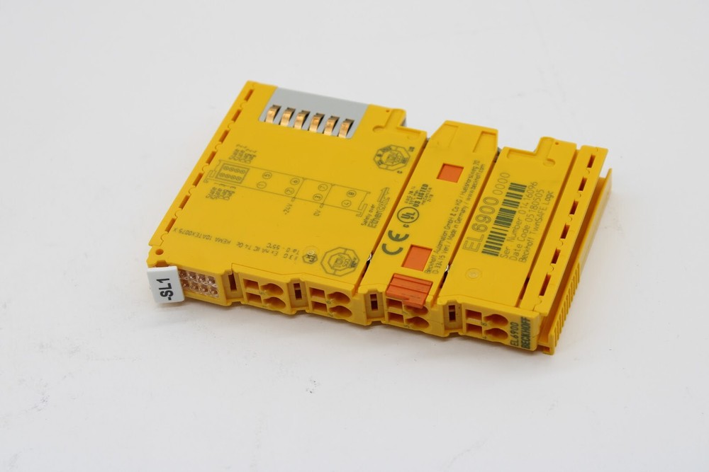 Beckhoff EL6900 TwinSAFE Logic Module / EtherCAT Terminal / Horizontal Position