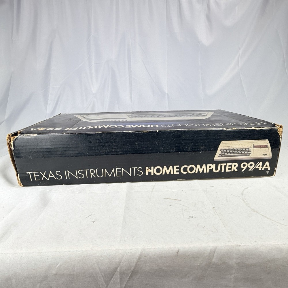Texas Instruments TI-99/4A Computer New Old Stock Open Box Sealed Inside