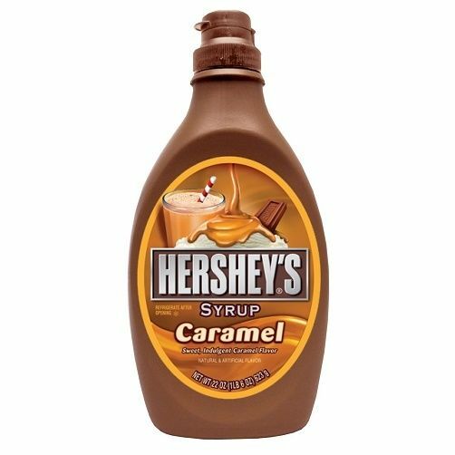 Hershey's Caramel Syrup 2 Bottle Pack