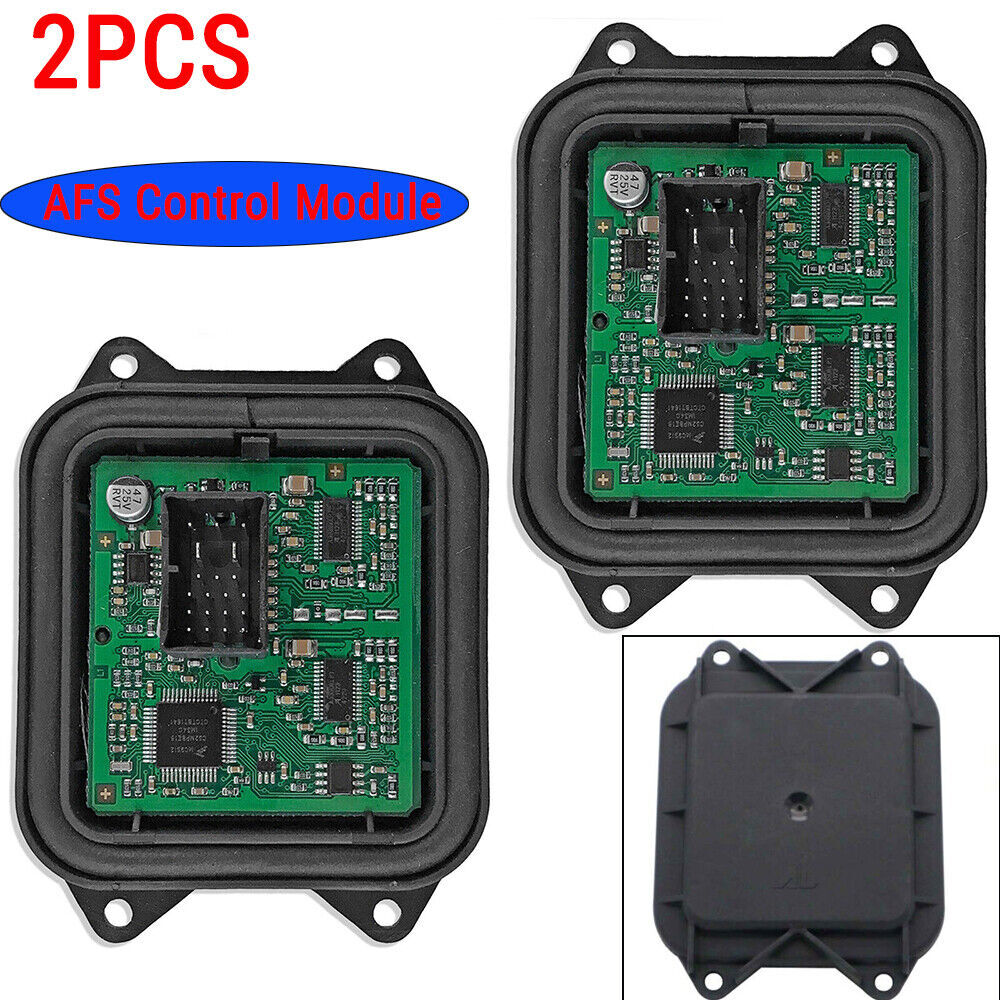 2*Adaptive Headlight AFS Control Unit 63117182396 For BMW E90 E91 E92 E93 X5 X6/