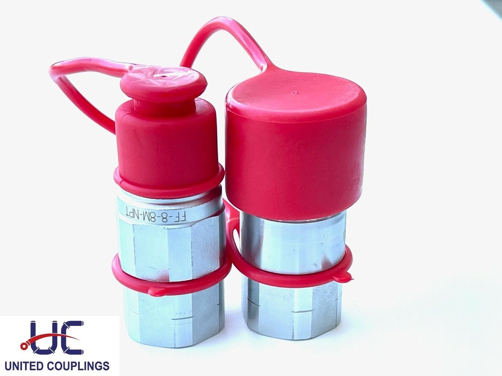 1/2 Dust Cap | Hydraulic Quick Coupler / Coupling | Bobcat Skid Steer