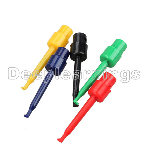 5/10/20PCS Large Size Round Single Hook Clip Test Probe for Electronic Testing F