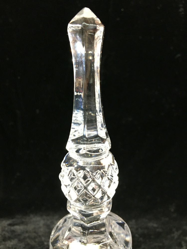 Lead Crystal Bell 7-1/2"