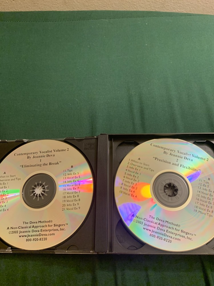 Contemporary Vocalist Volume 2 : The Deva Method Advanced Vocal (Jeannie Deva)