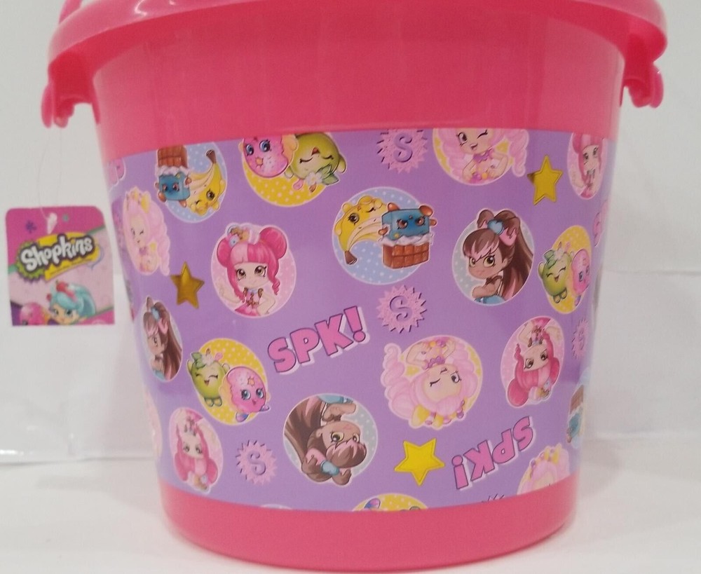 Shopkins Jumbo Plastic Easter Bucket Ages 5+