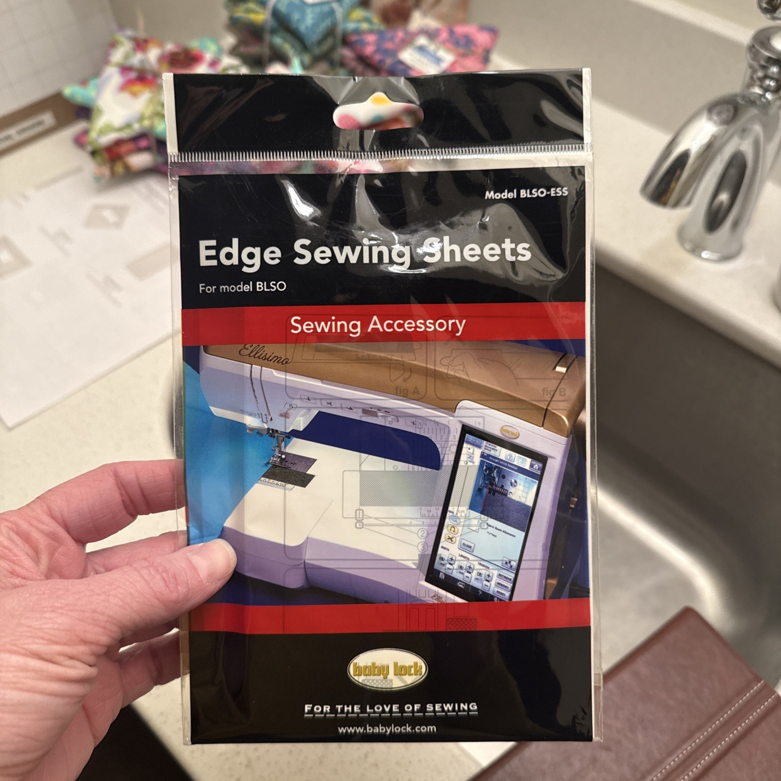 BLSO-ESS BabyLock Edge Sewing Sheets for Ellisimo