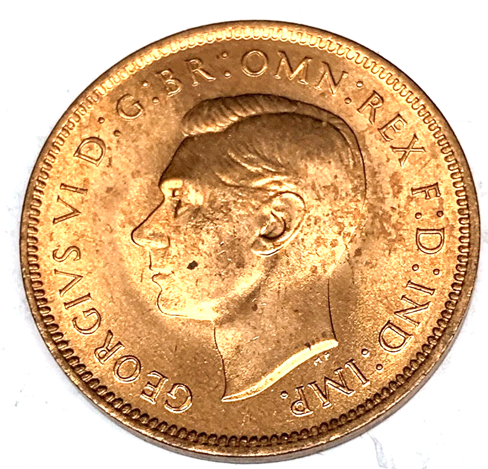 # C6263 GREAT BRITAIN COIN, FARTHING 1948 Unc.