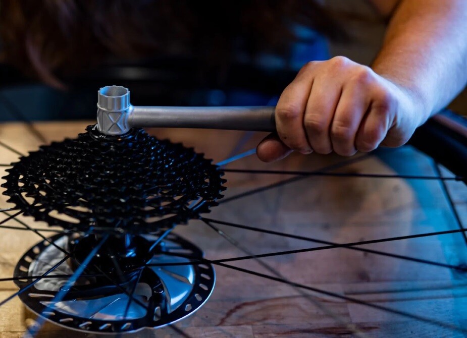 Silca 3D Printed Titanium Lockring Tool (Grey,Black)