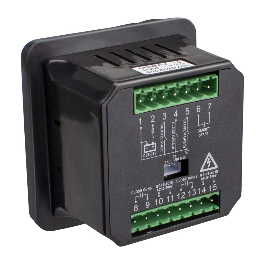 Genset ATS controller ATS220 4 Digits LED Display Generator Switch Module Panel