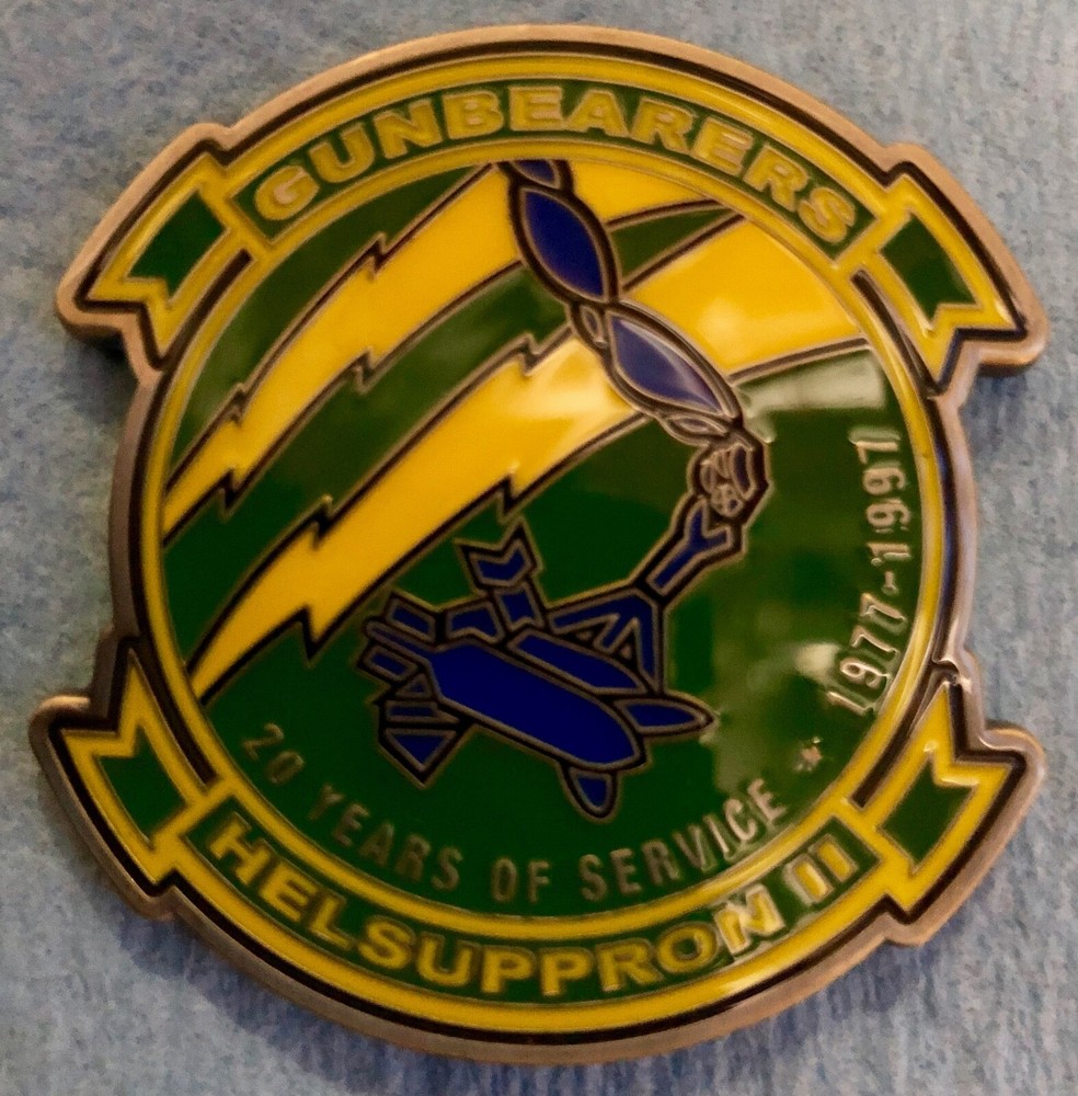 HC11 Gunbearers Commemorative Navy Challenge Coin
