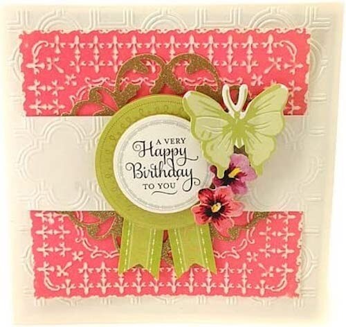 Anna Griffin Cuttlebug 6" x 6" Grand Duets Embossing Folders - NEW