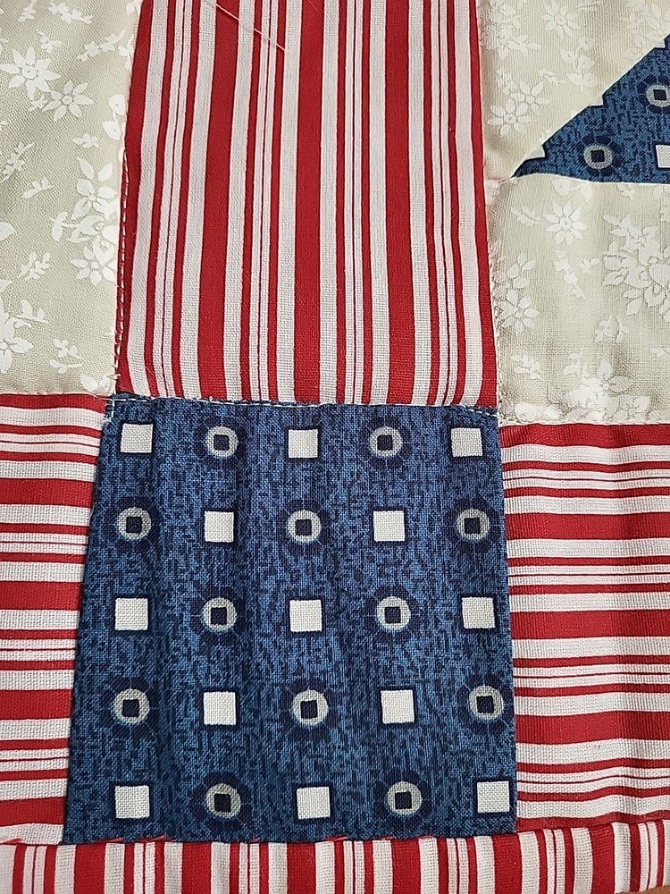 Handmade Quilt Table runner. 16.5"×54"