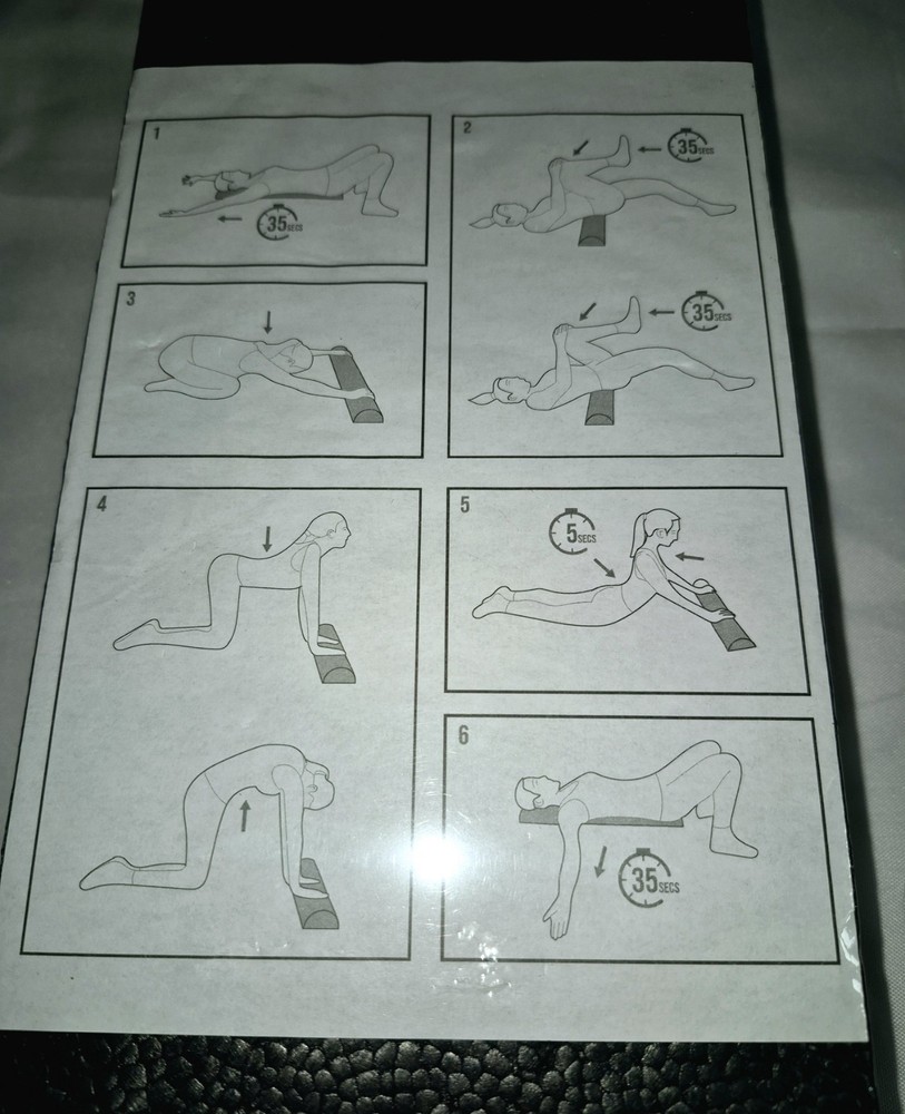 Foam Semi-Circle "D" Shape Excercise Roller (S1691)