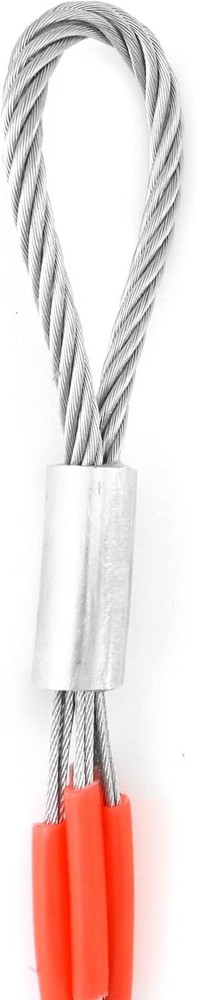 QWORK Cable Pulling Socks Grip, 1102 Lbs Breaking Strength, 3.3 Ft Cable Puller