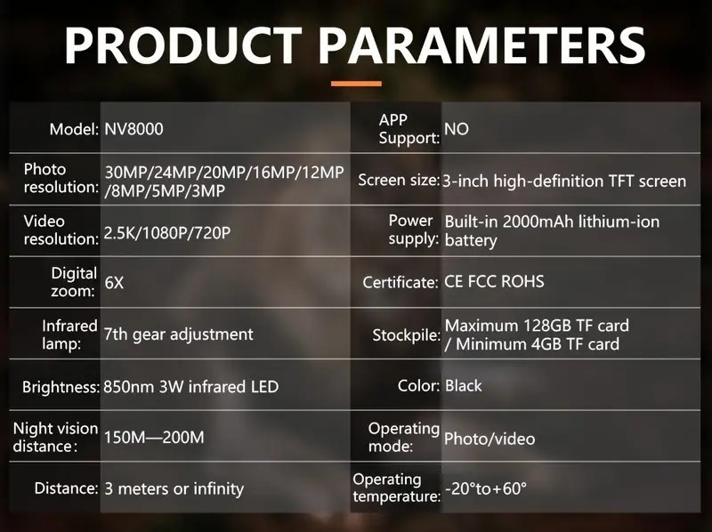 Night Vision Googles Infrared Digital Binoculars For Darkness Surveillance New