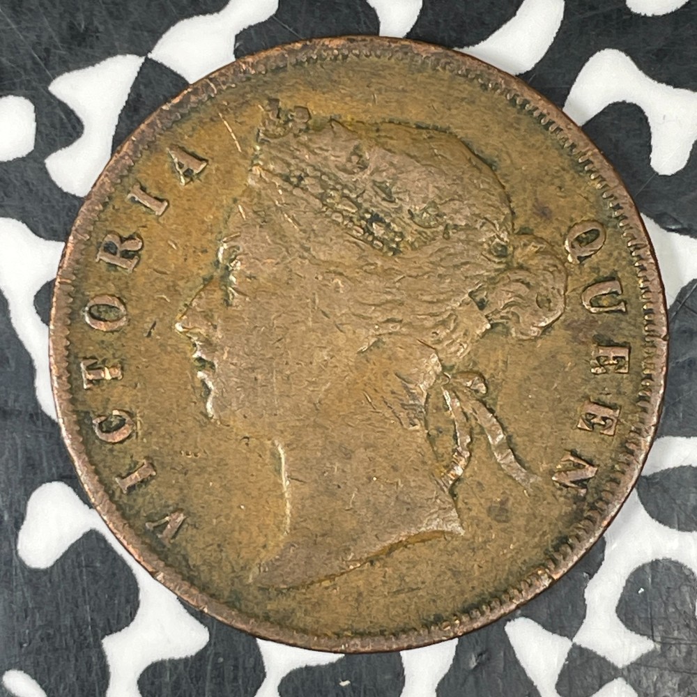 1894 Straits Settlements 1 Cent Lot#C8124