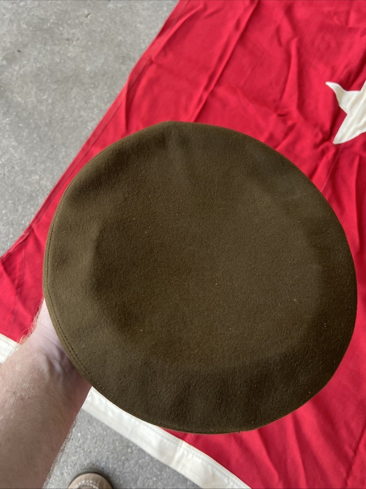 WW2 US Army Brigadier General Flag / OD Visor Hat (BB455