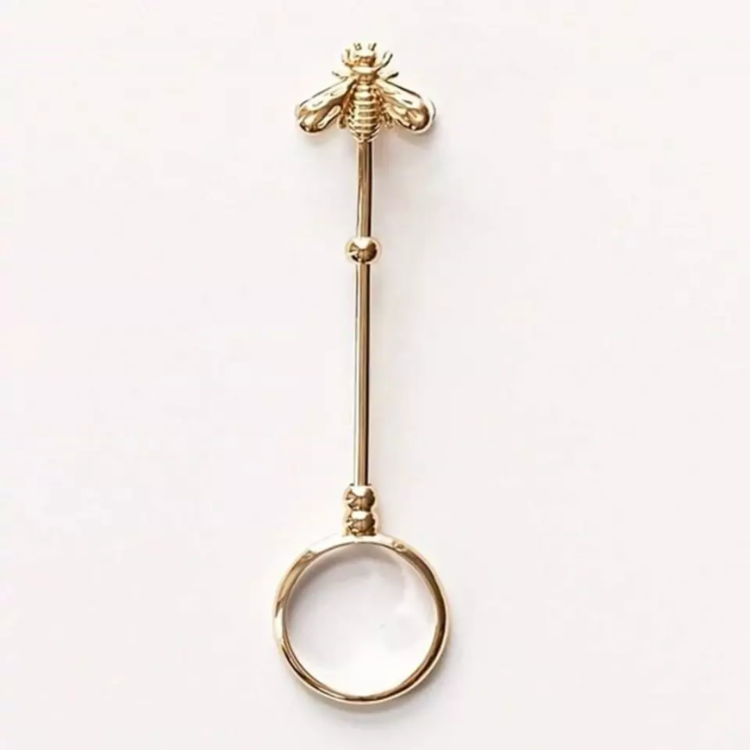 Golden Bee Shaped Cigarette Mouthpiece Elegant Mouthpiece Ring Cigarette Holder