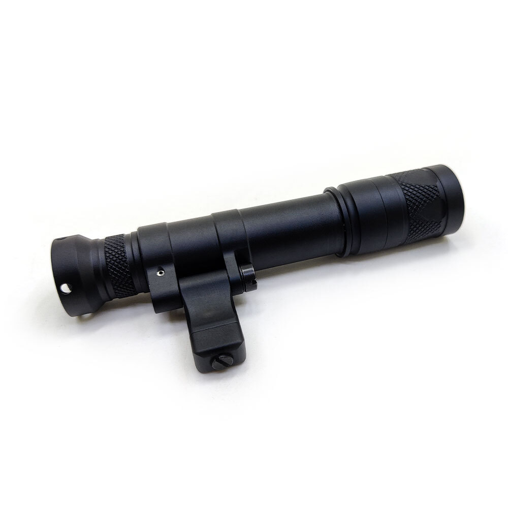 Tactical Side Offset M640V-DF 1200 High Lumens LED Flashlight + Switch +Tail cap