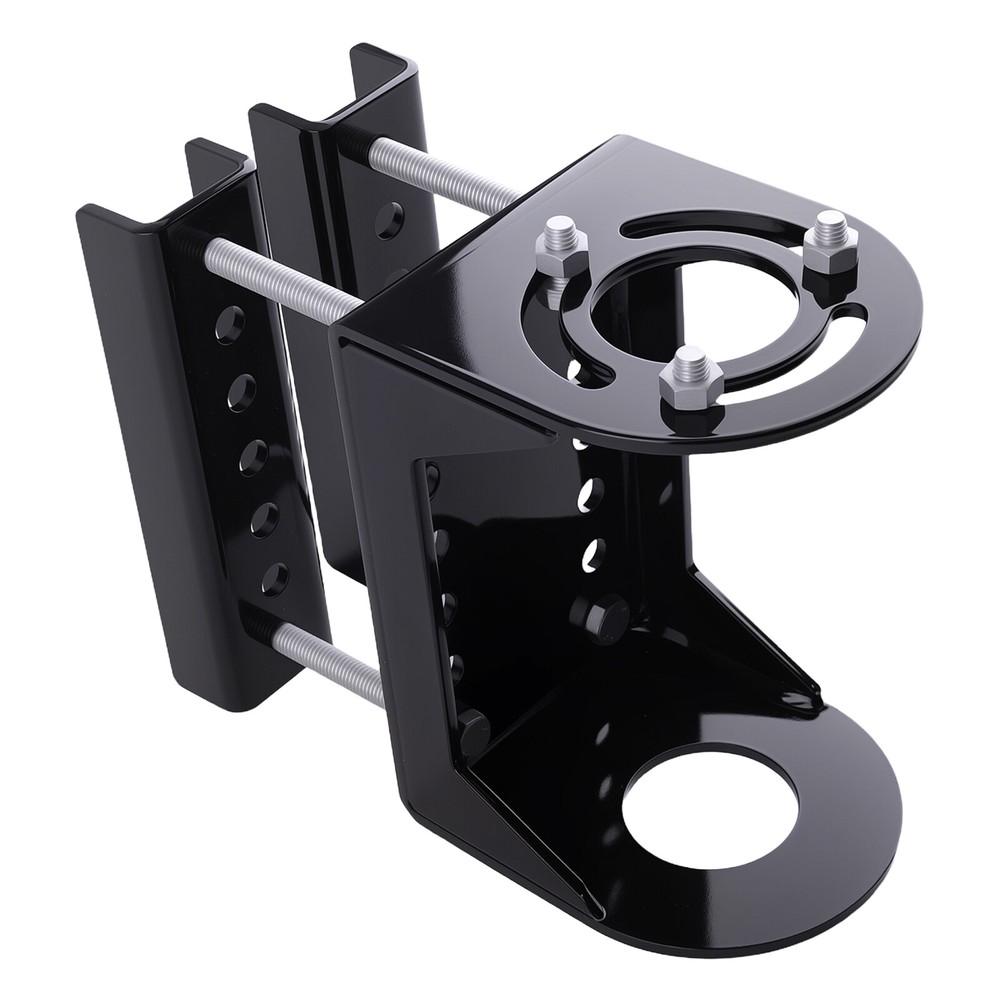 RV Trailer Jack Mount Bracket Kit Steel 3-Bolt Pattern Side Mount Design New