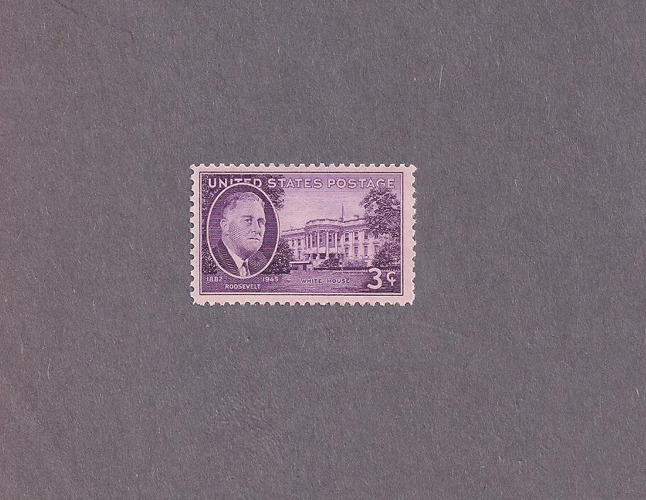 #932 Franklin Roosevelt three cent Issue mint NHOG