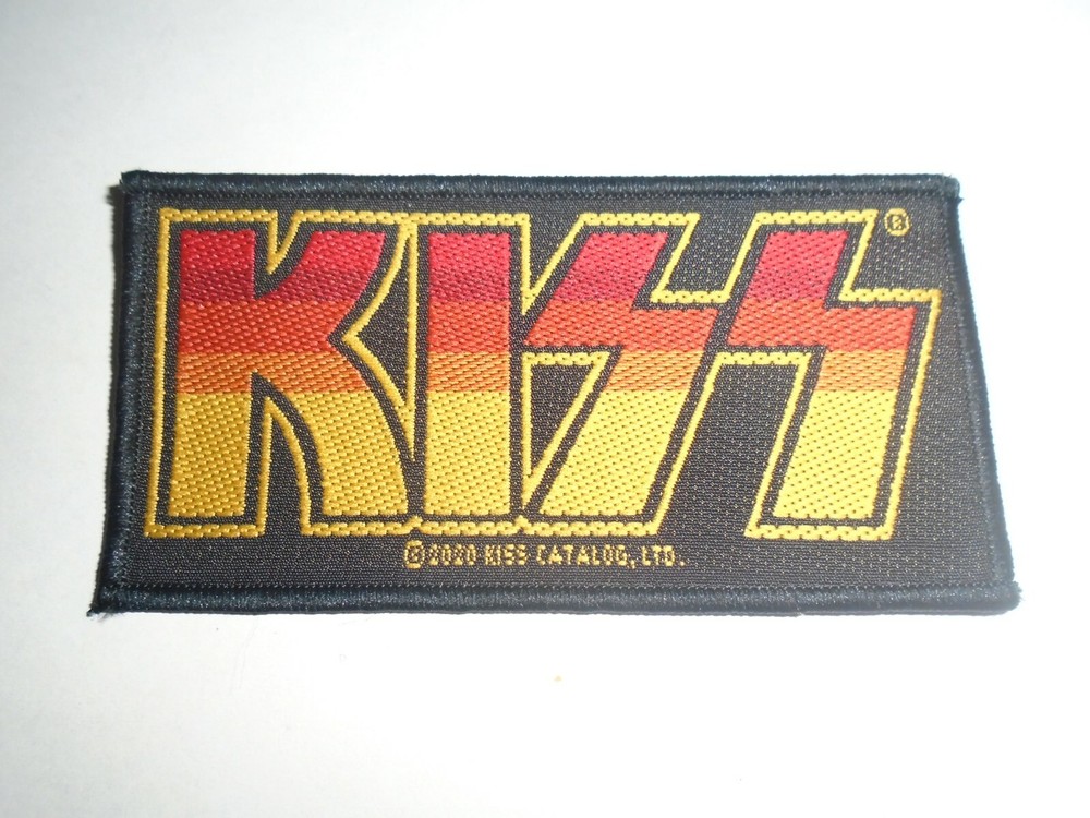 KISS LOGO WOVEN PATCH