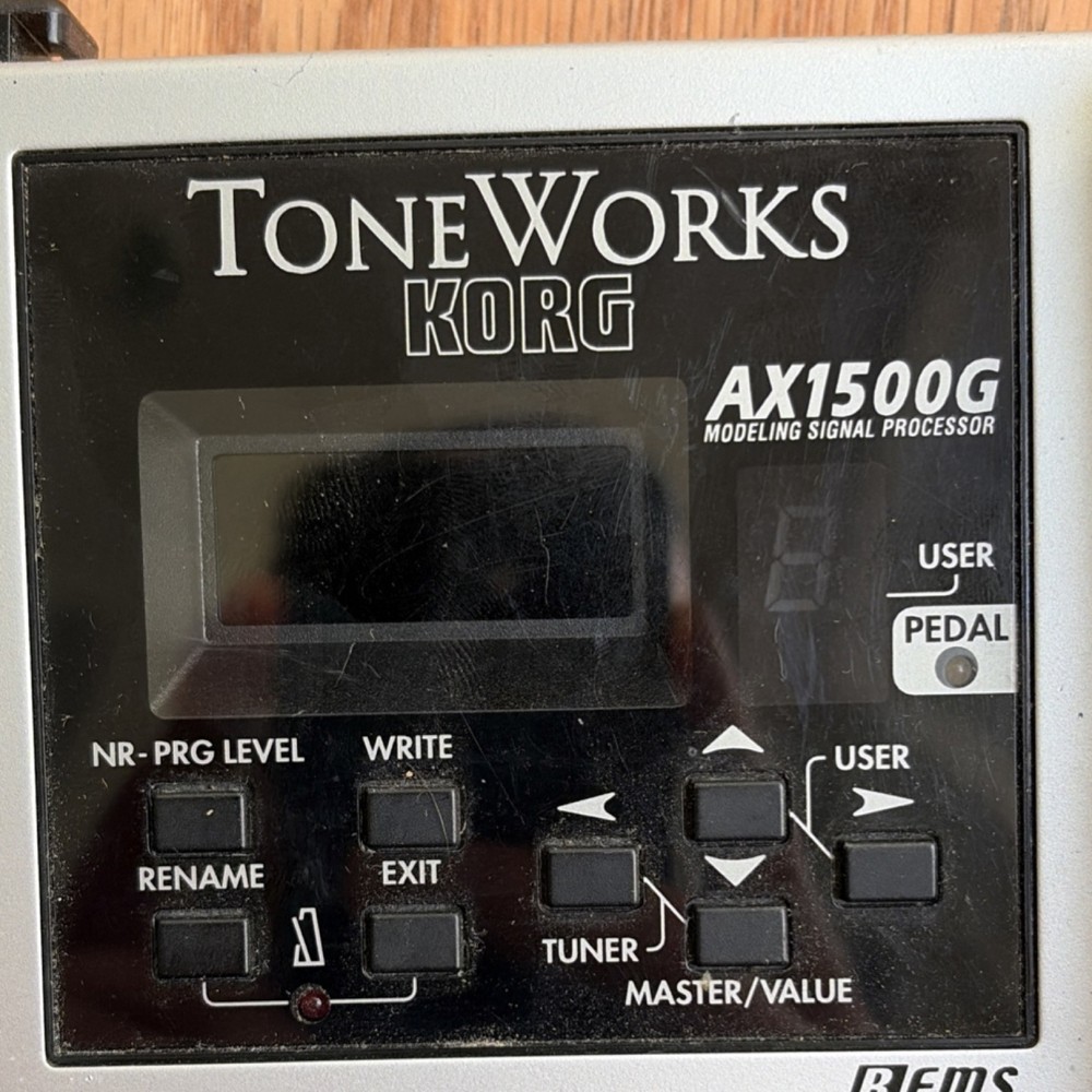 Korg AX1500G Modeling Signal Processor Digital Multi-Effects Pedal Guitar