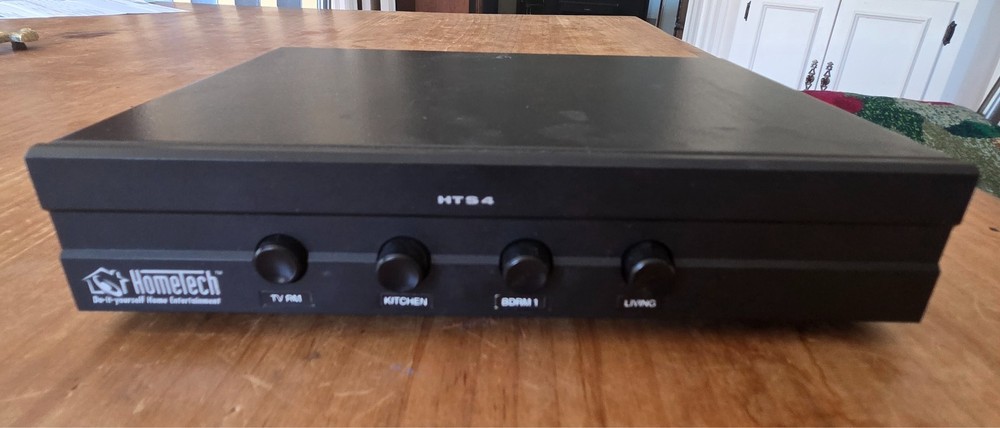 HOMETECH HTS4 Four Audio Speaker Selection Switch - Works Great!