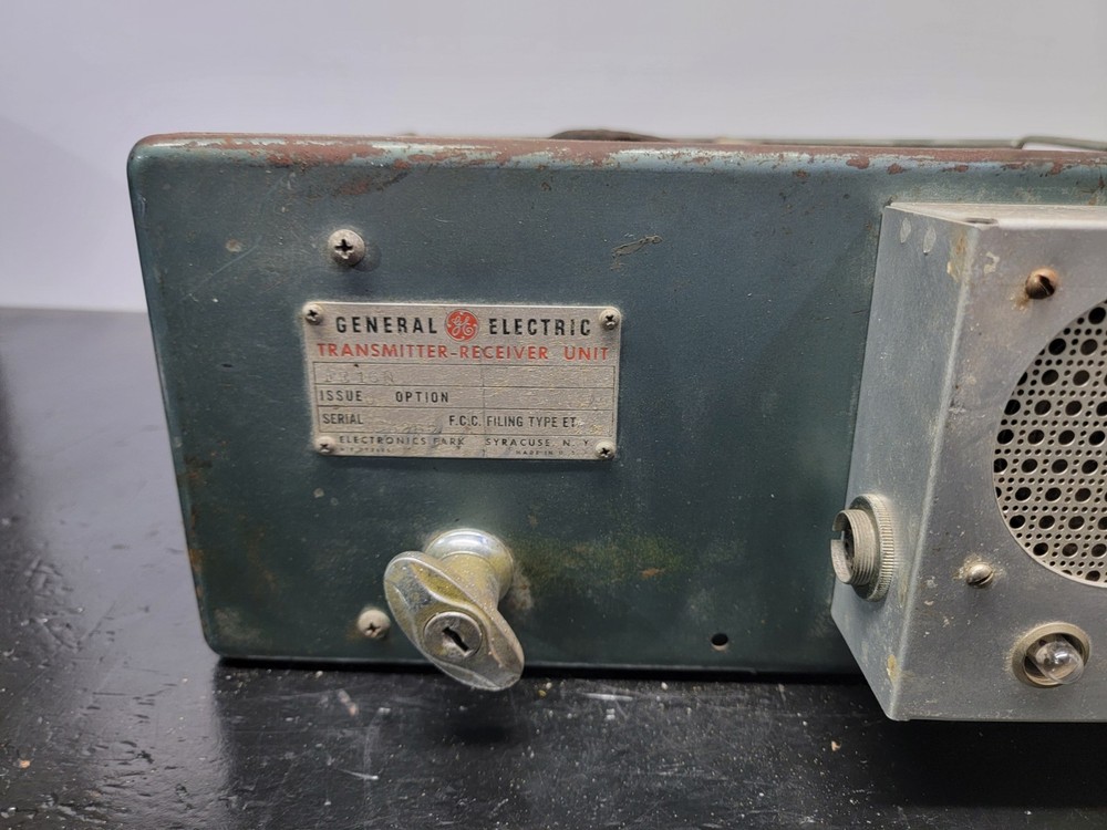 Rare General Electric FE-16N Transmitter Receiver