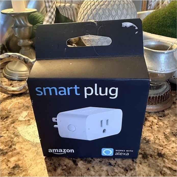 Amazon Smart Plug Alexa Compatible Wi-Fi App-Controlled Remote White