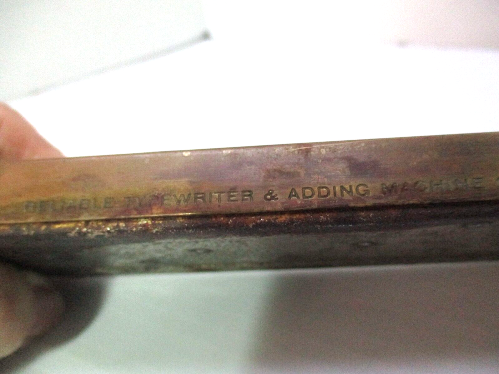 Reliable Typewriter Adding Machine Corp ADDOMETER Manual Adding Tool No Stylus