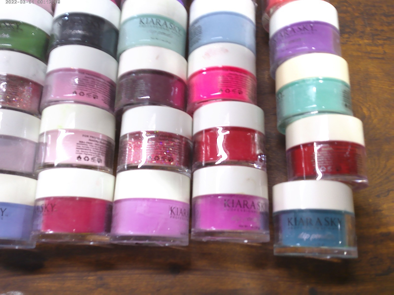 Kiara Sky dip powder HUGE LOT!!HUGE SALE!!70PC-BUY NOW!! $250.00 USED BEST PRICE