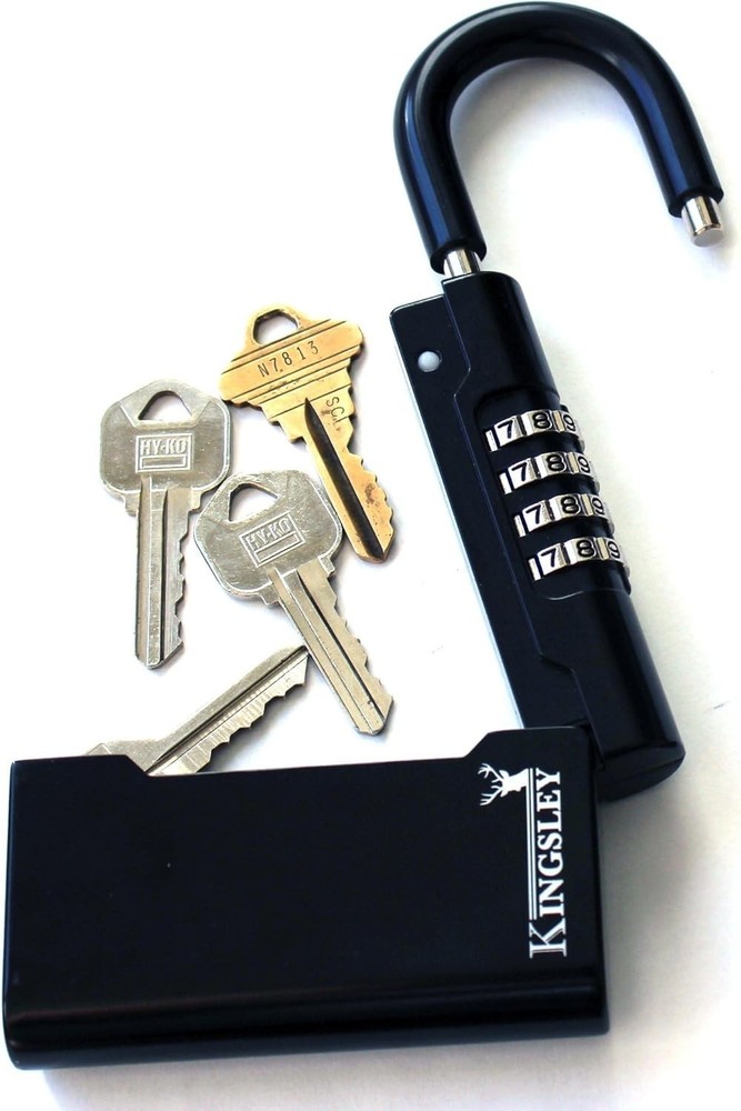 Compact Guard-a-Key Lockbox: Waterproof and Resettable for Maximum Key Security