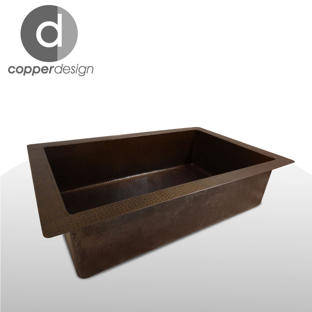 Copper Standard Kitchen Sink 30"x20"x9" NO CUSTOMS TARIFF