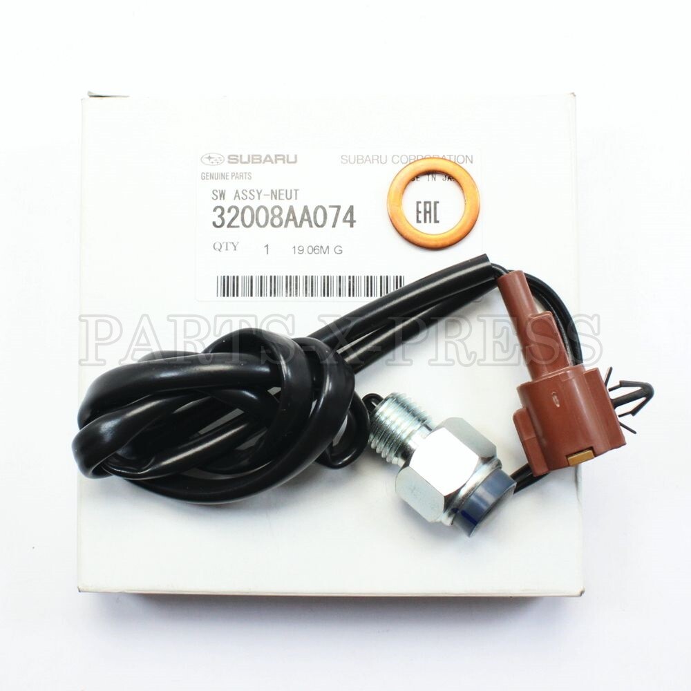 OEM GENUINE SUBARU 93-05 NEUTRAL SAFETY SWITCH REVERSE LIGHT SENSOR 32008AA074