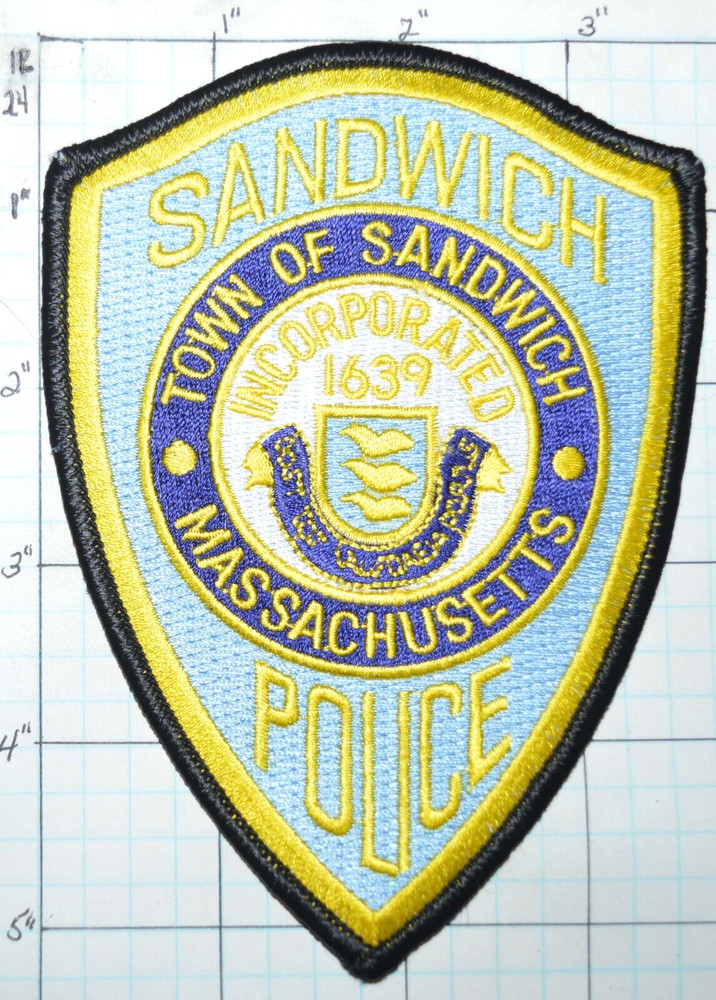 MASSACHUSETTS, SANDWICH POLICE DEPT PATCH