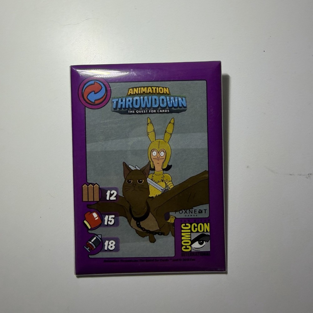 SDCC 2018 Comic Con EXCLUSIVE Animation Throwdown Pin Foxnext Louise