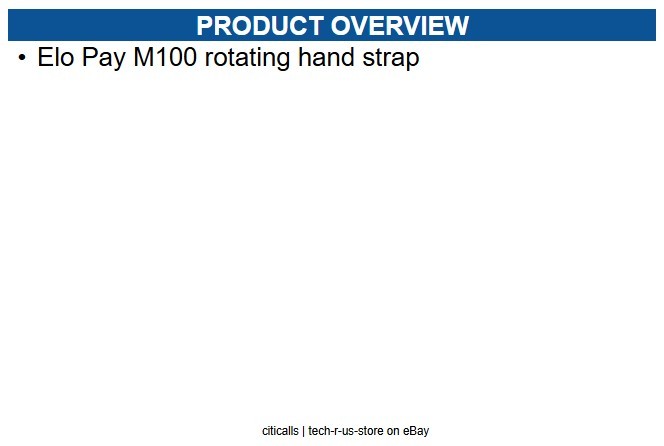 Elo E120428 Hand Strap Rugged - Elo Pay M100 rotating hand strap