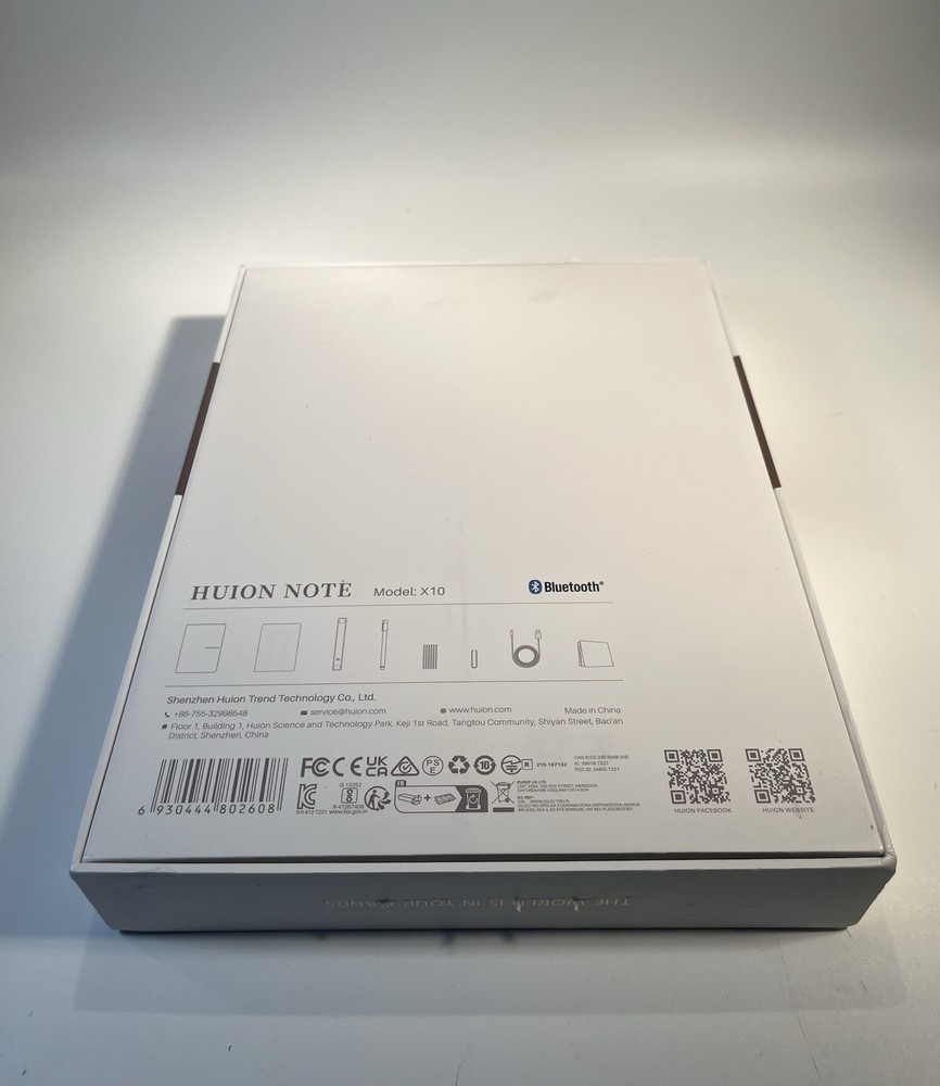HUION Note 2-in-1 Bluetooth Notebook Paper Drawing Tablet Electronic Writing Pad