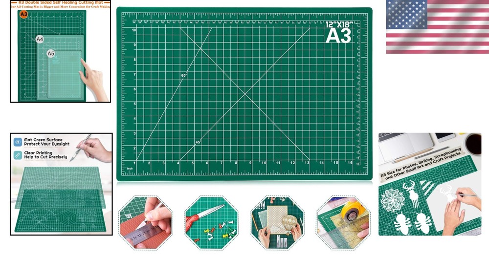 Self Healing Sewing Mat 12"X18" Art