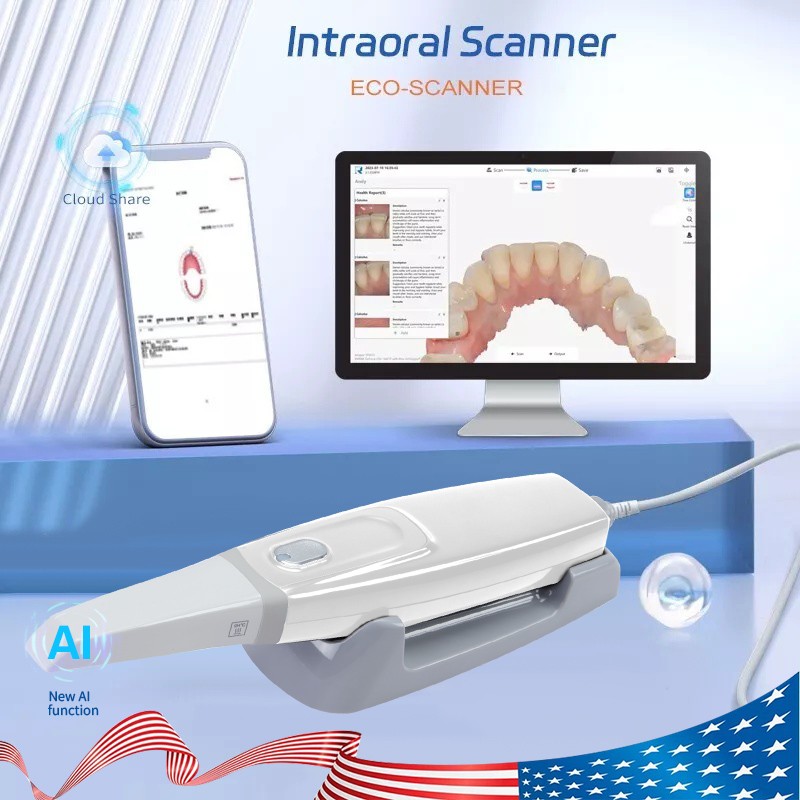 Portable Digital 3D Intraoral Scanner
