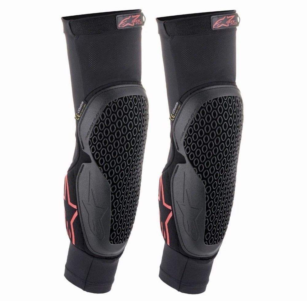 Alpinestars Bionic Flex Elbow Protectors Small/Medium Black/Red