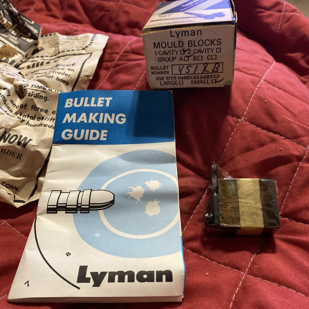 lyman bullet mold 451 RB