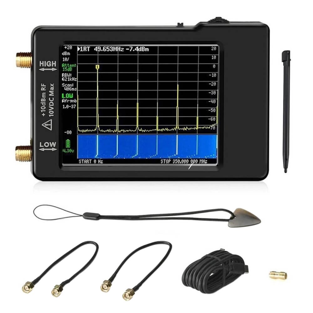 Signal analyzer Frequency analyzer Battery specifications Automatic-optimization
