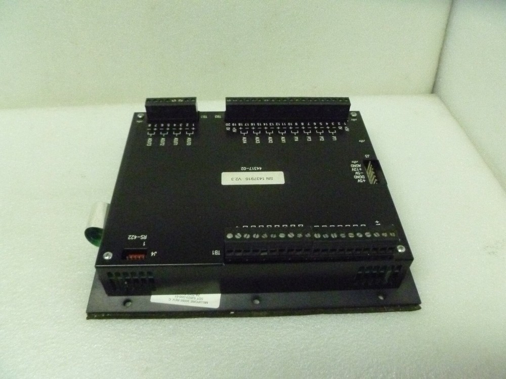 MILLIPORE 30095 REV.C PUMP PANEL CONTROL