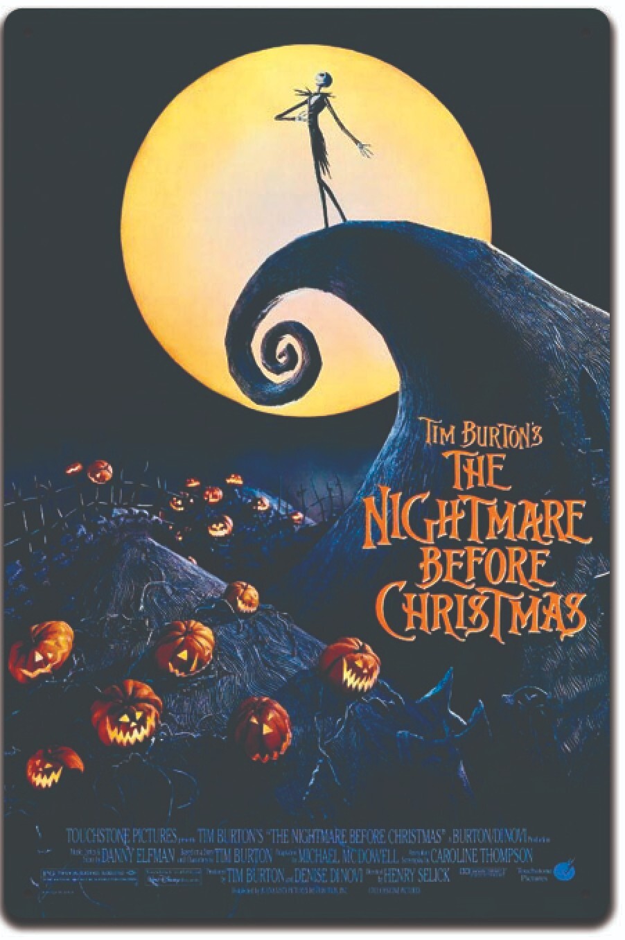 Movie Poster sign metal tin Sign Metal Tin movie poster Plate 8x12 in tin sign