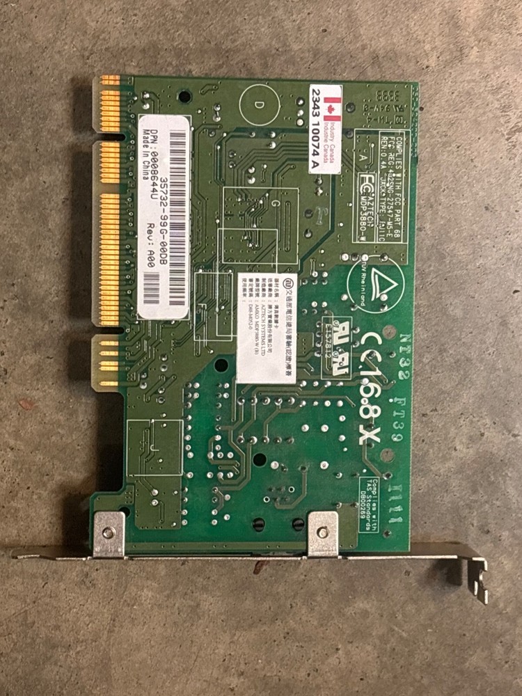 AZTECH 56K MODEM MDP3880-W9(B)