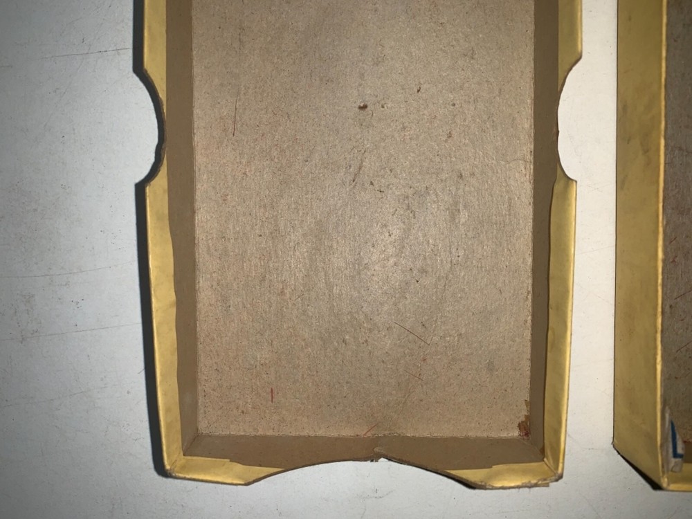 ORIGINAL J & P COATS USA SIX STRAND FLOSS - EMPTY BOX